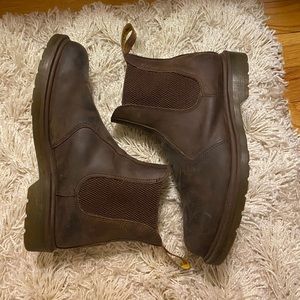 Dr Martens Crazy Horse Leather Chelsea Boots